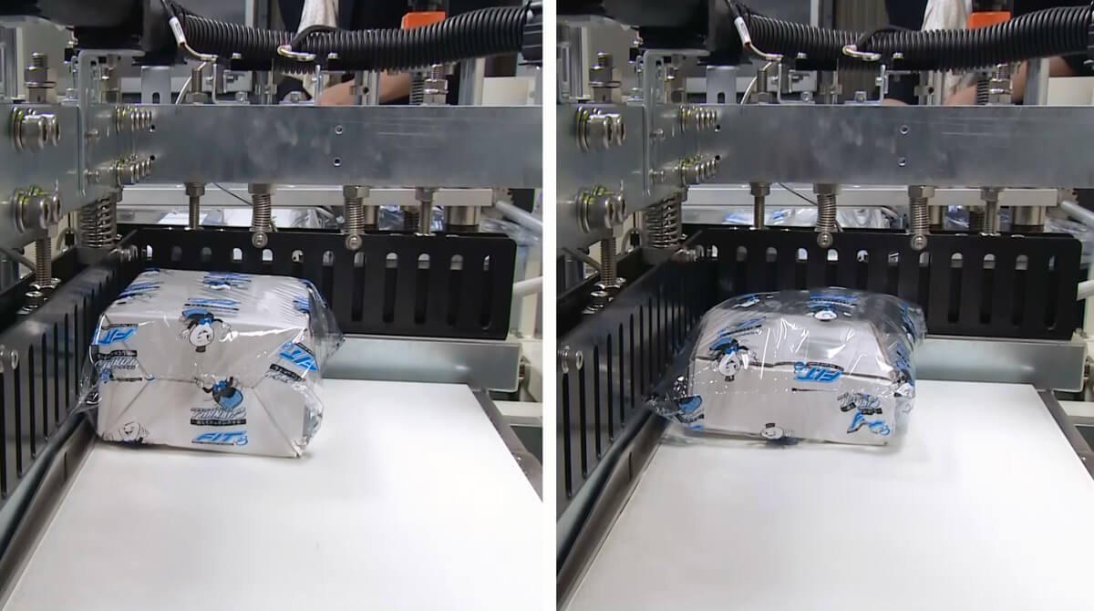 配合商品高度連續包裝